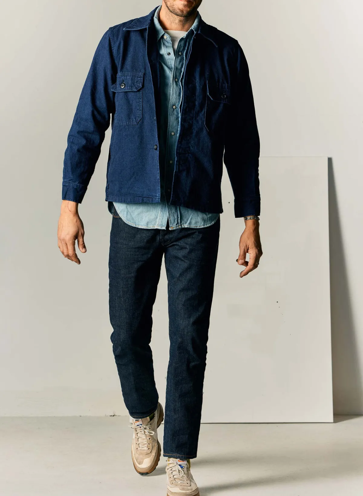 Imogene + Willie barton broken twill indigo rinse