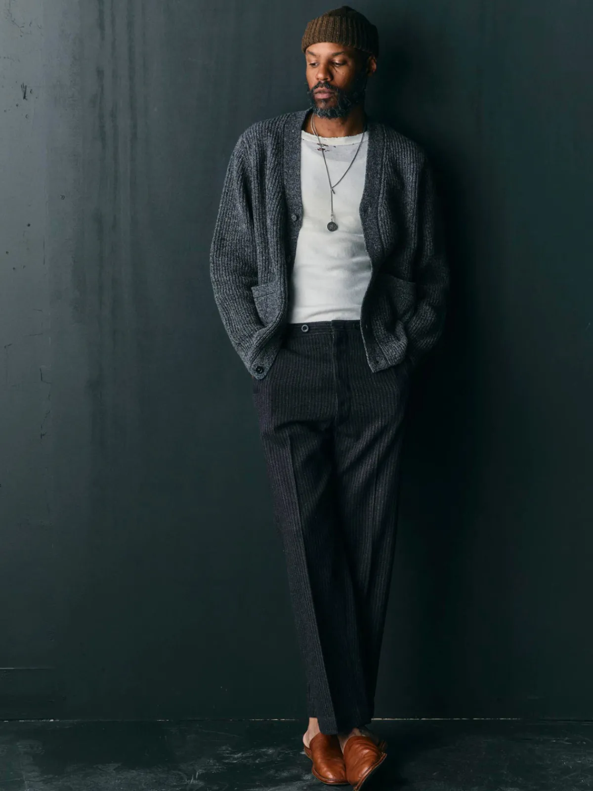 Imogene + Willie berkley cardigan marled grey