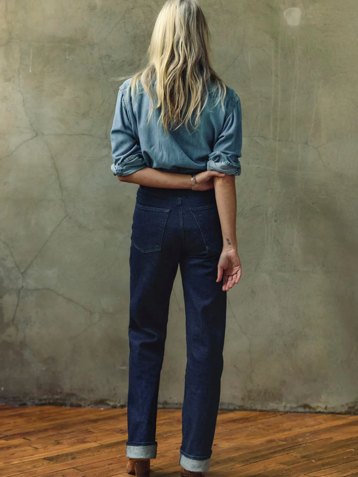 Women Imogene + Willie catherine slim indigo selvage rinse