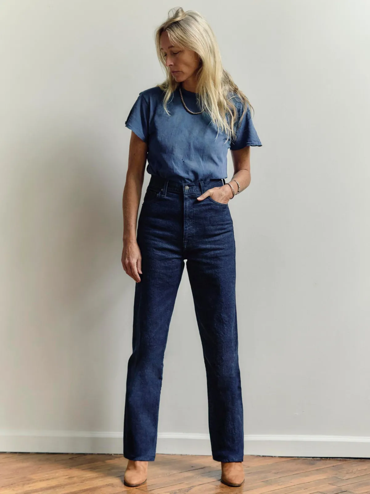 Women Imogene + Willie catherine slim indigo selvage rinse
