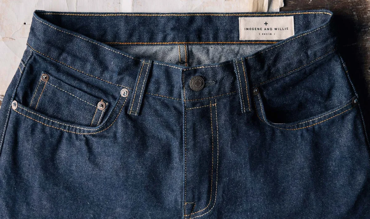 Imogene + Willie charlie indigo selvage rinse
