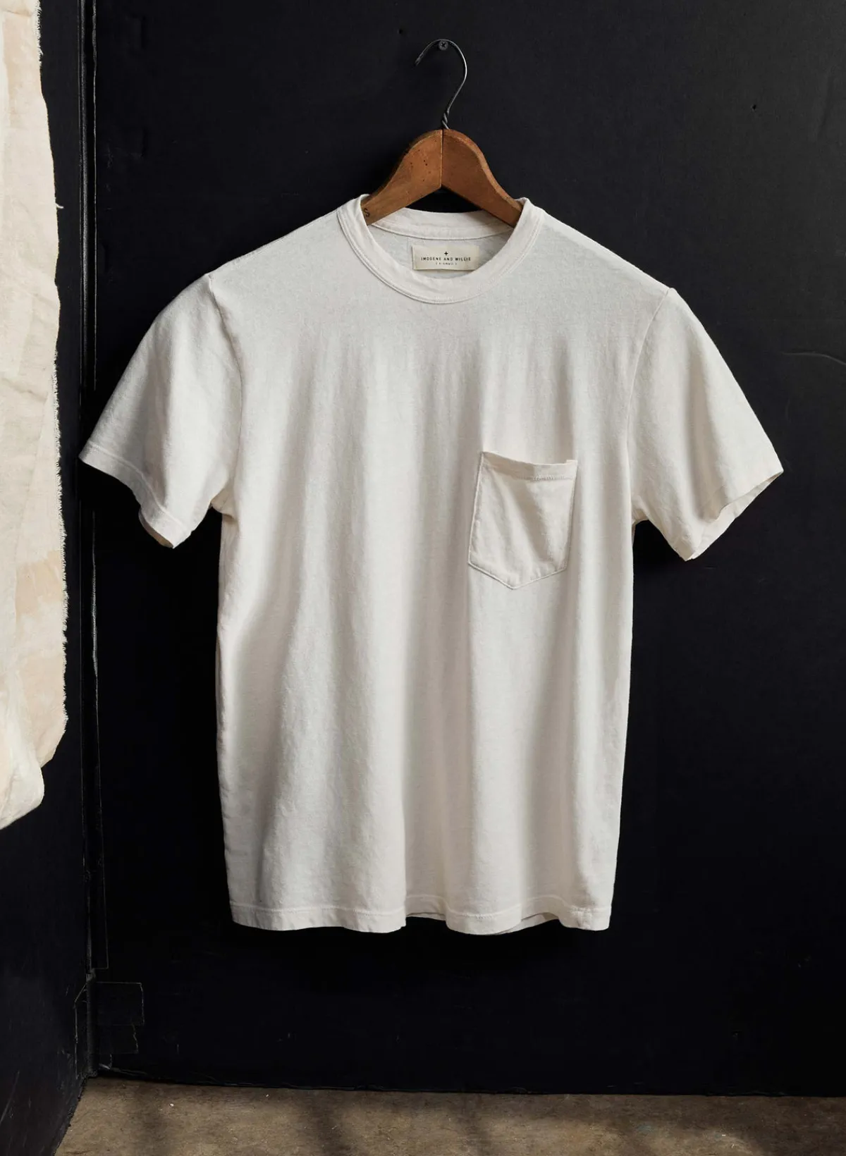 Imogene + Willie classic knit pocket tee