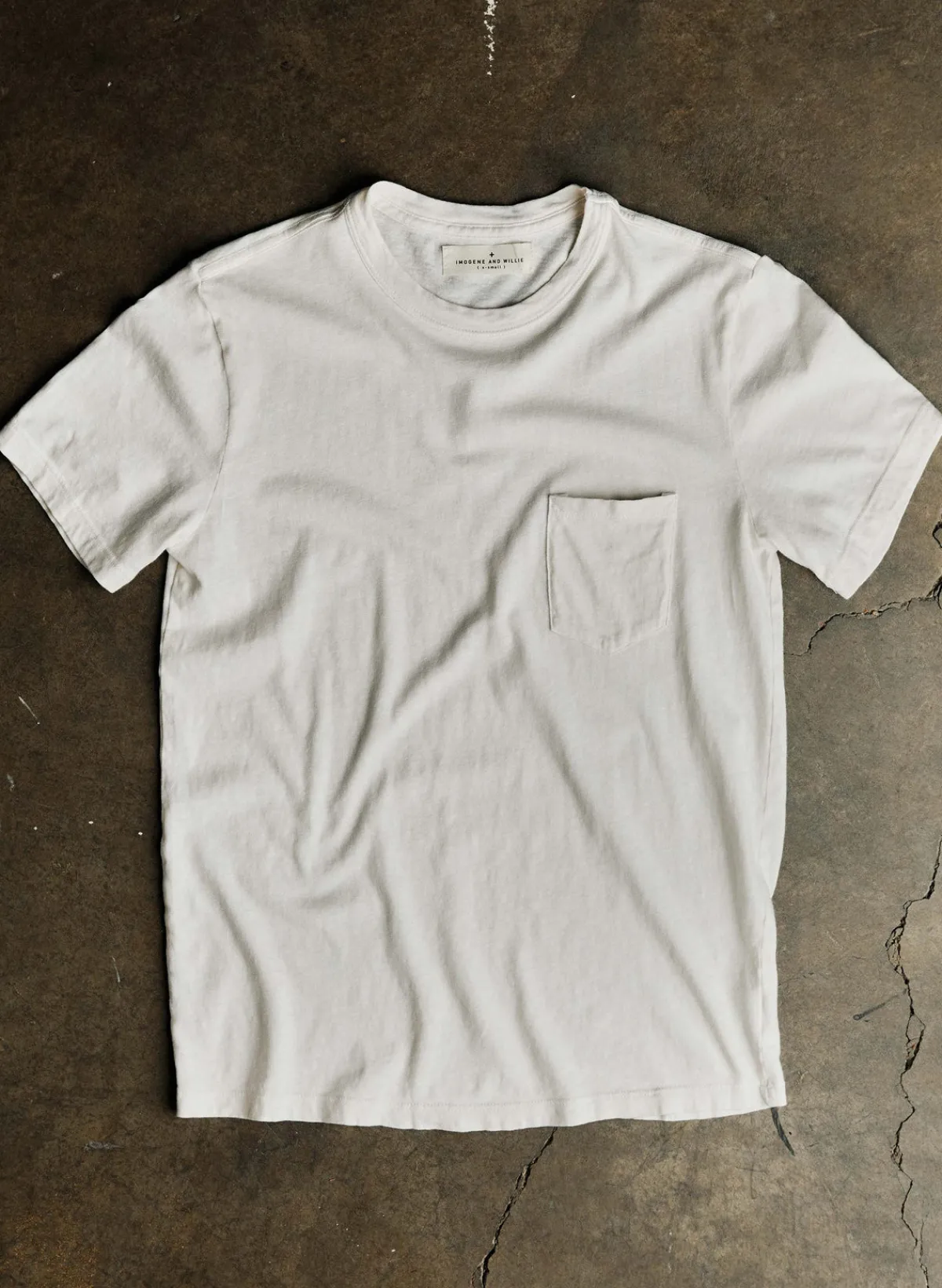 Imogene + Willie classic knit pocket tee
