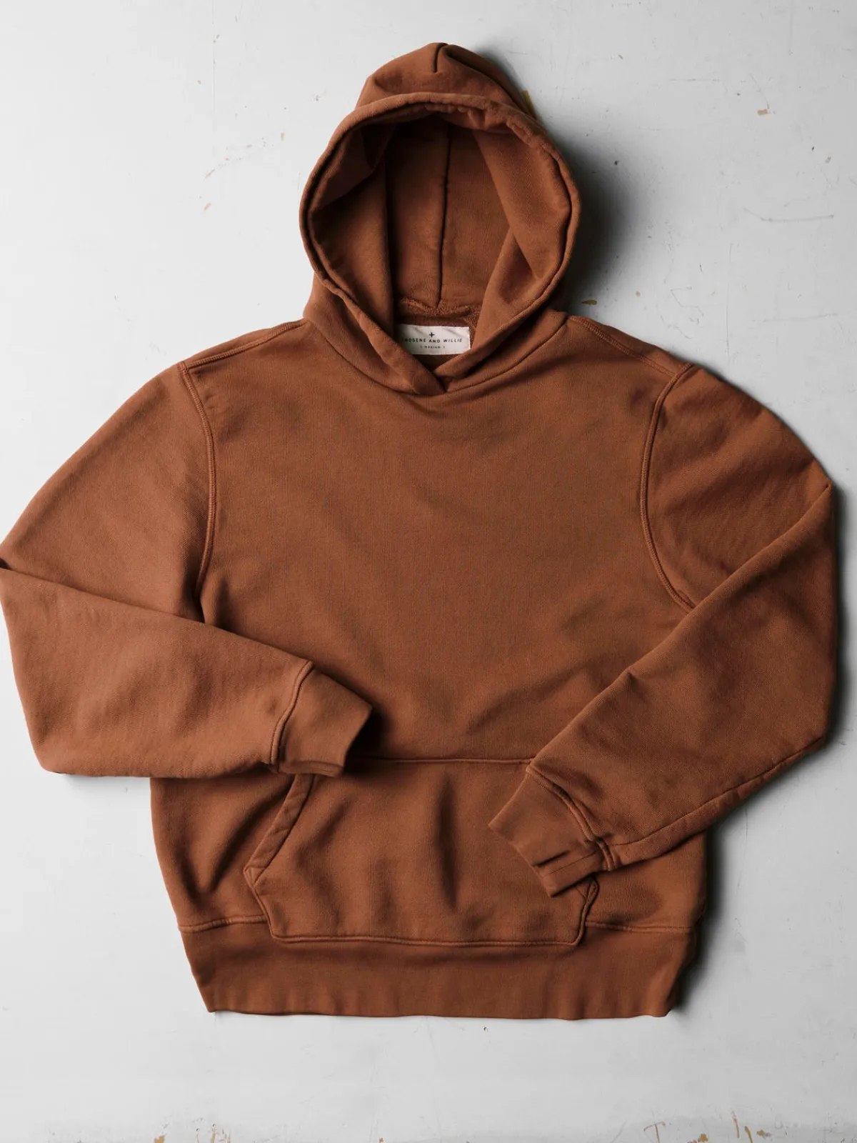 Imogene + Willie davenport hoodie in brown