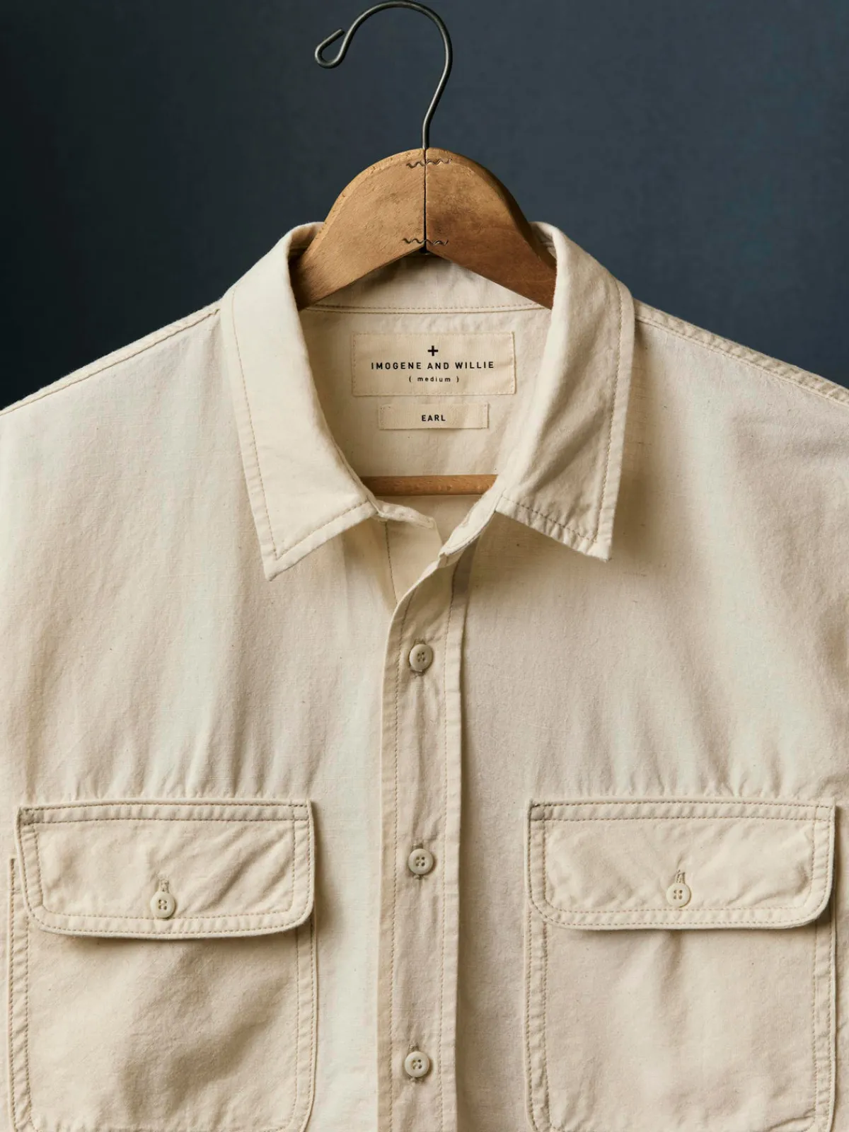 Imogene + Willie earl natural chambray