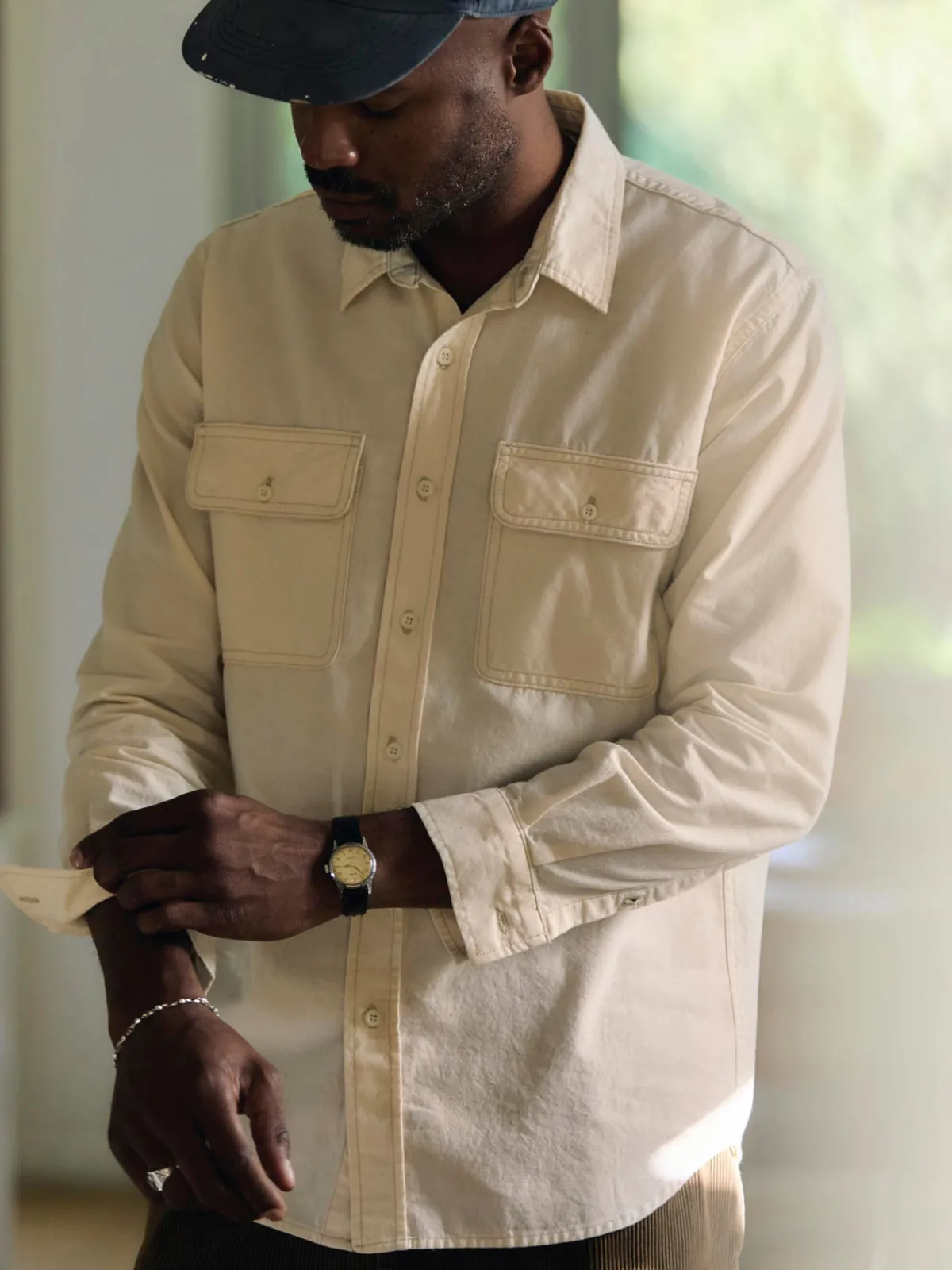 Imogene + Willie earl natural chambray
