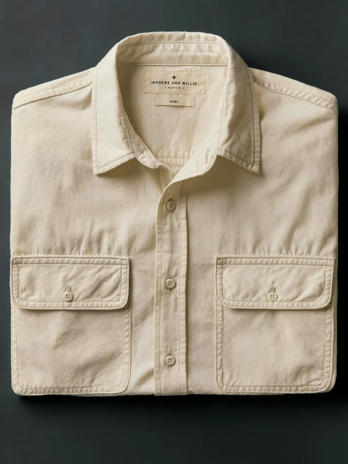 Imogene + Willie earl natural chambray