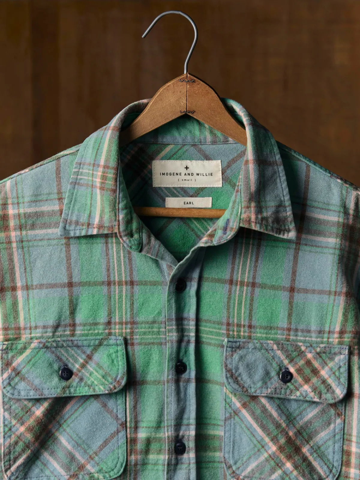 Imogene + Willie earl plaid in sierra