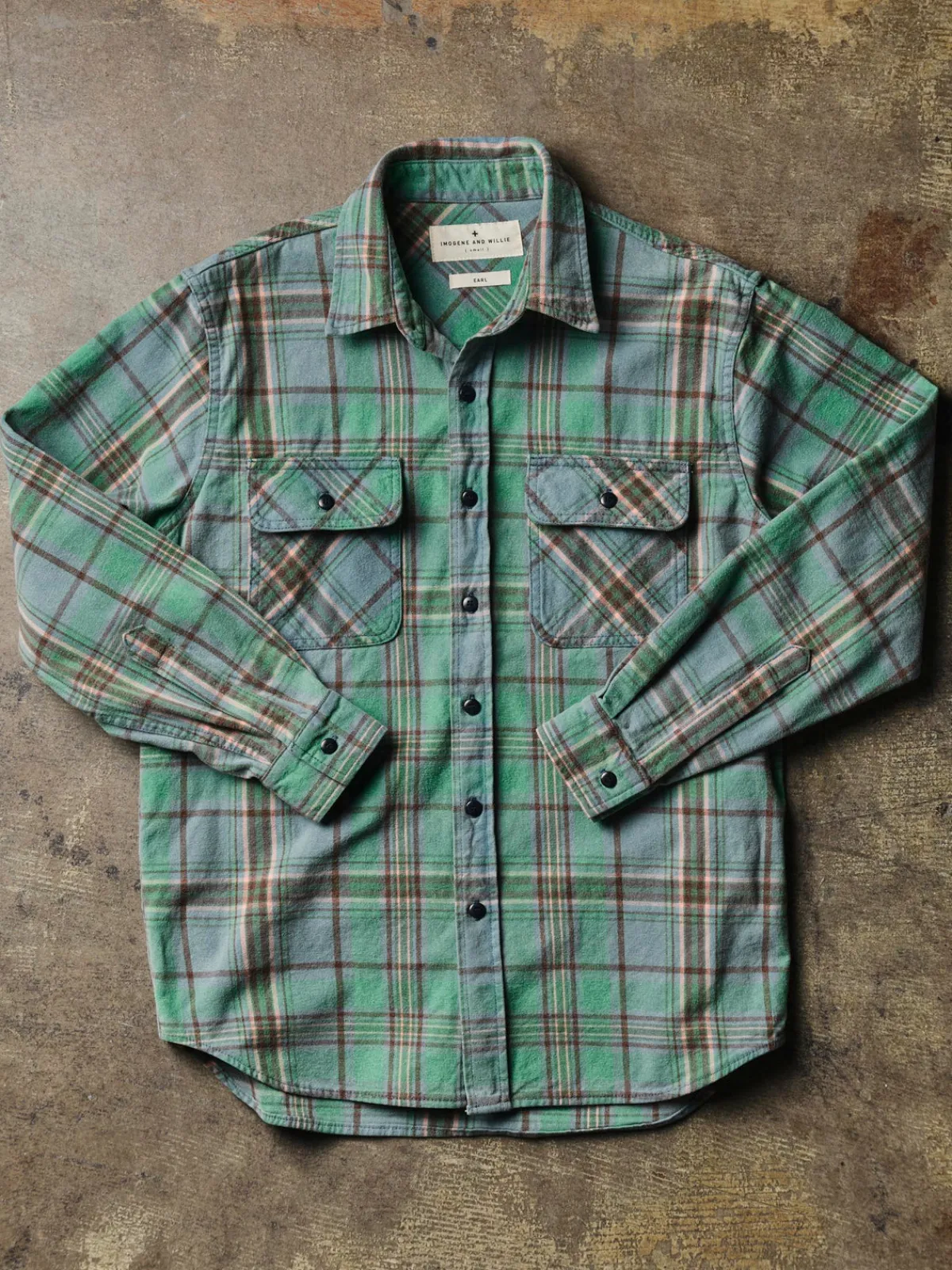 Imogene + Willie earl plaid in sierra