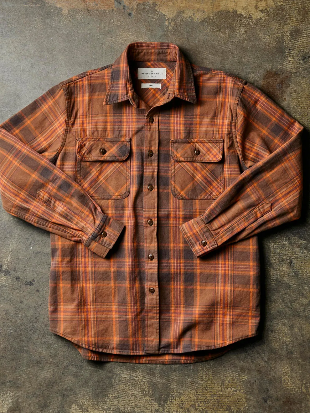 Imogene + Willie earl plaid in tecopa