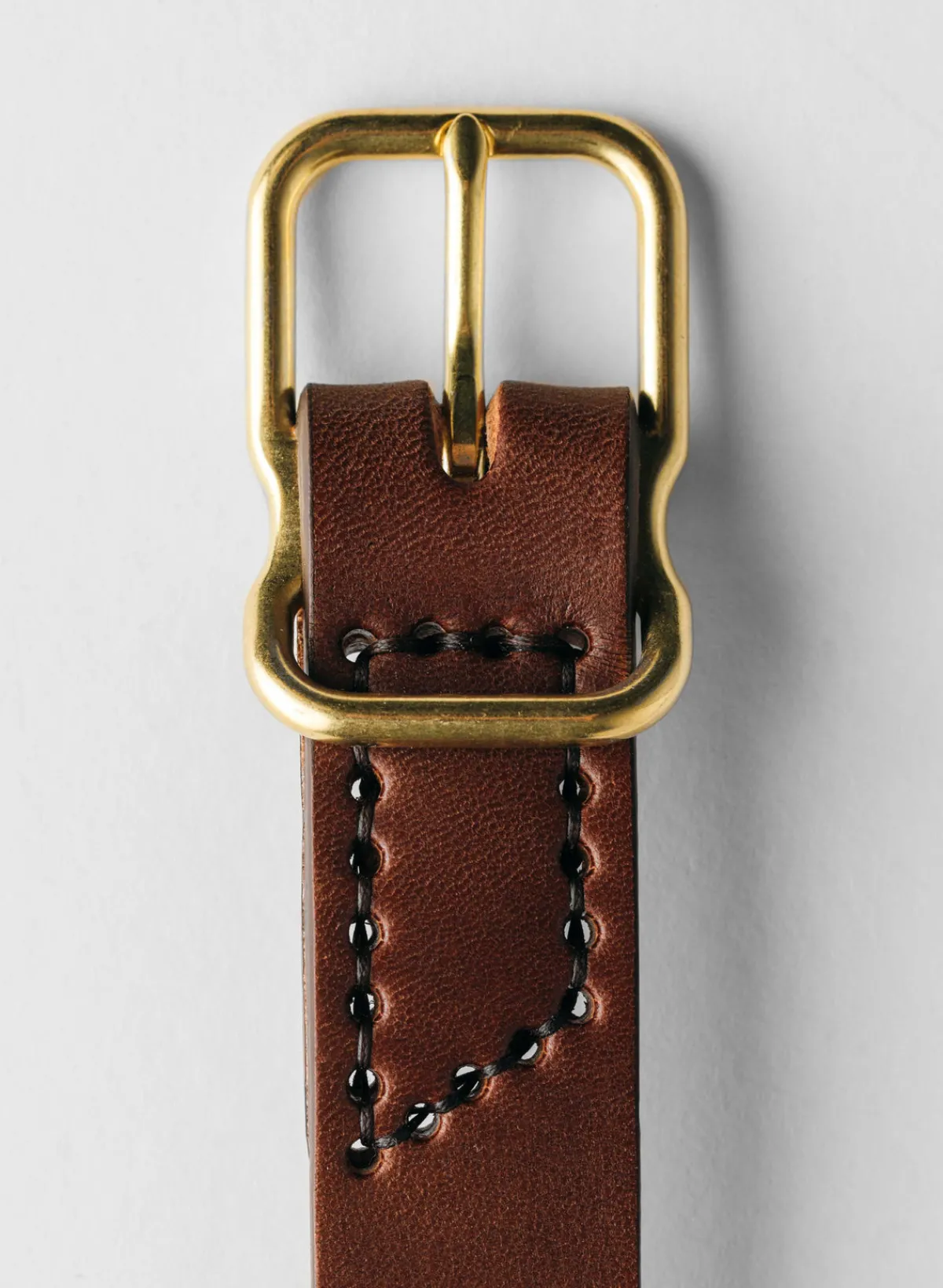 Women Imogene + Willie emil erwin narrow signature belt in walnut