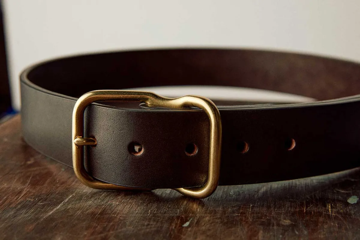 Women Imogene + Willie Emil Erwin Signature Belt Dark Brown