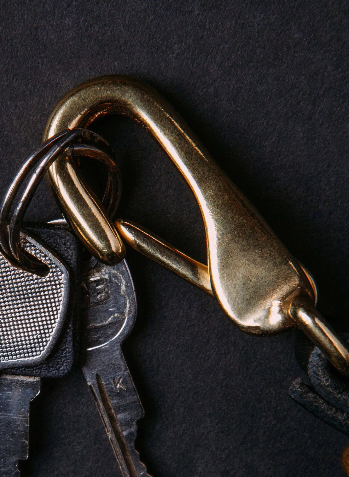 Women Imogene + Willie emil erwin x i+w keychain in black