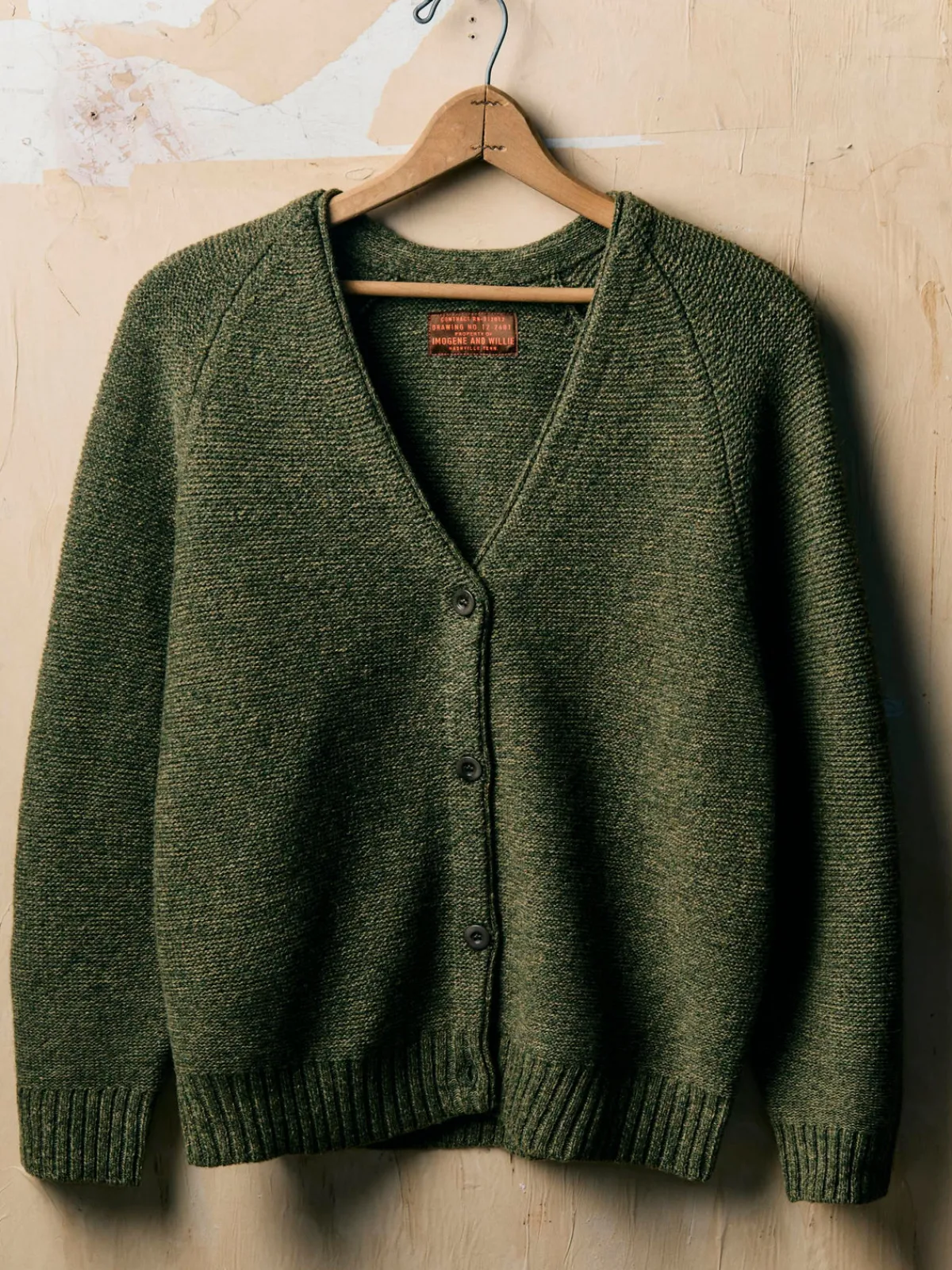 Women Imogene + Willie evie cardigan in sage