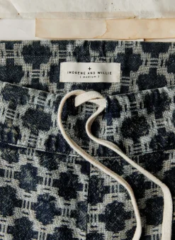 Imogene + Willie fethiye in indigo kiji print