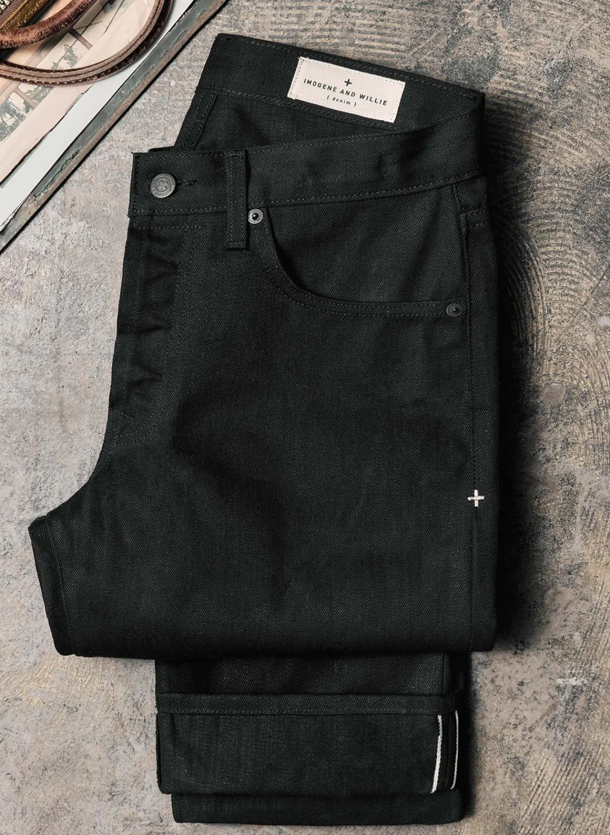 Imogene + Willie henry black rigid jp