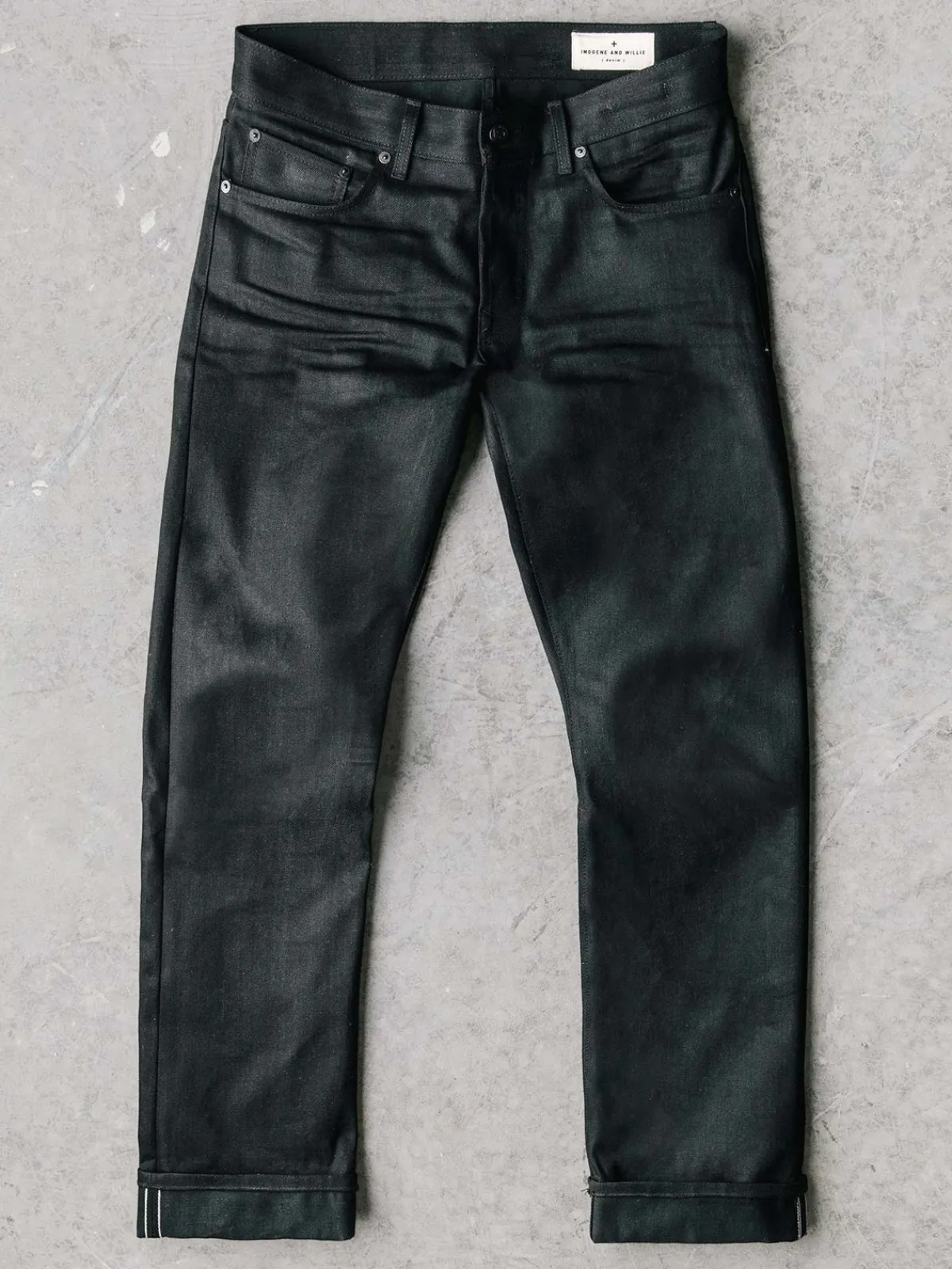 Imogene + Willie henry black rigid jp