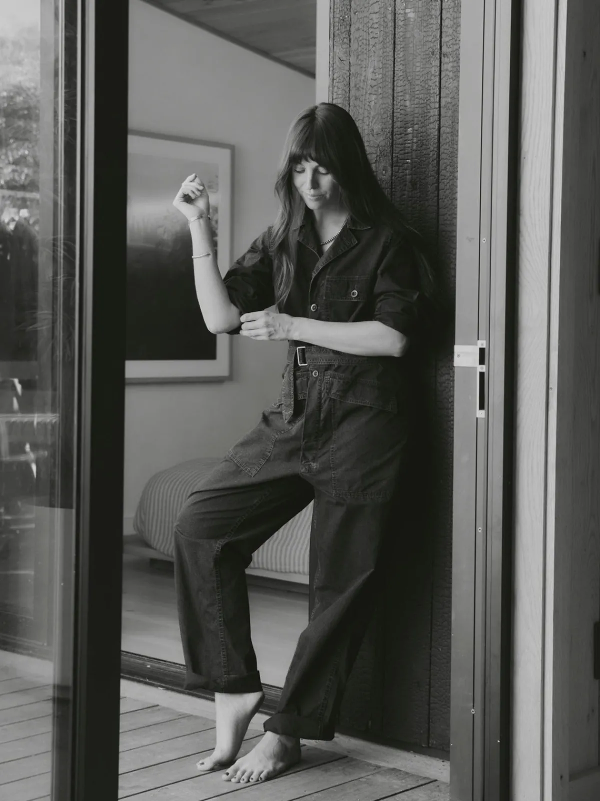 Women Imogene + Willie indigo ripstop coverall
