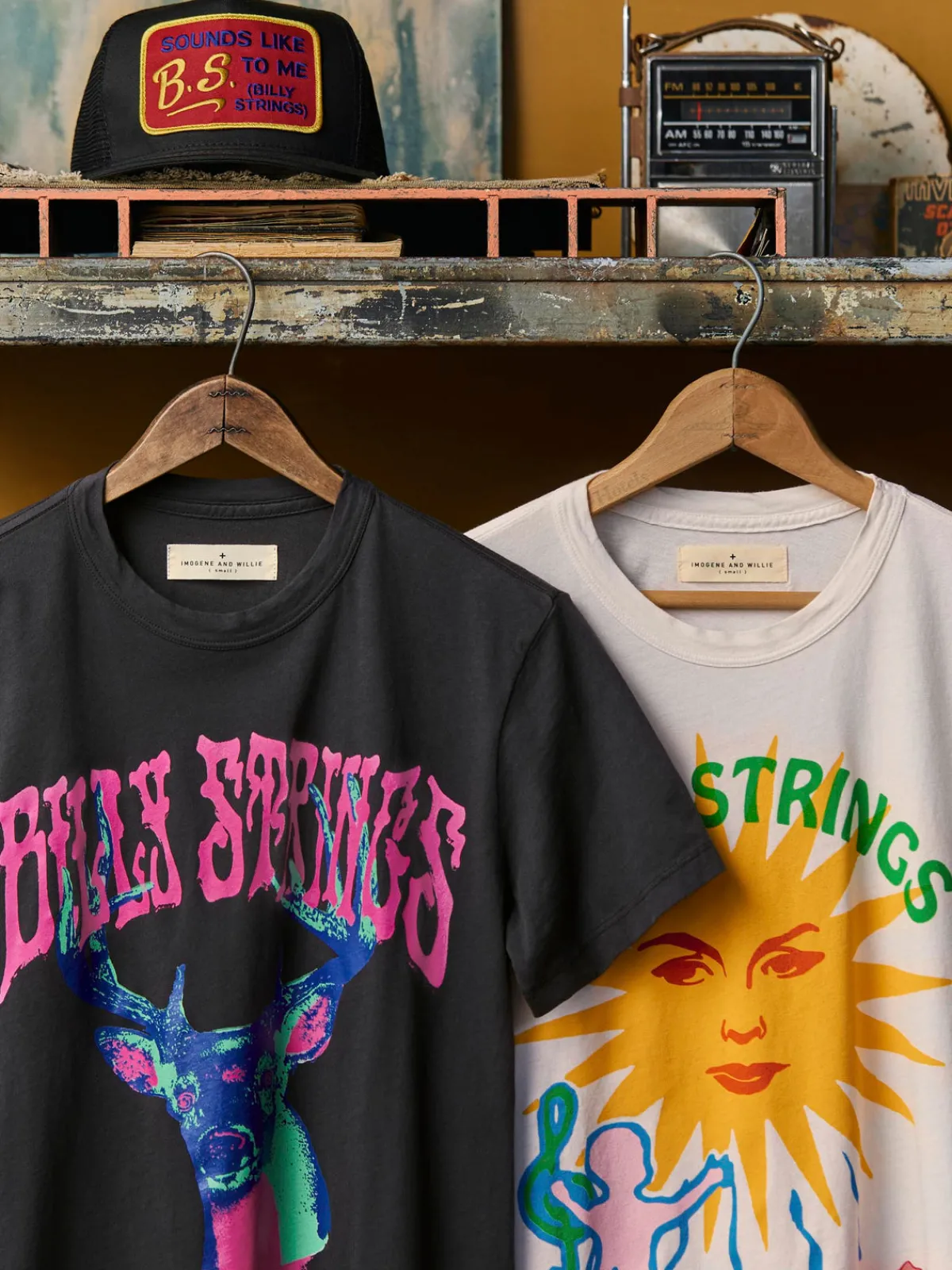 Women Imogene + Willie i+w x billy strings "big buck” tee