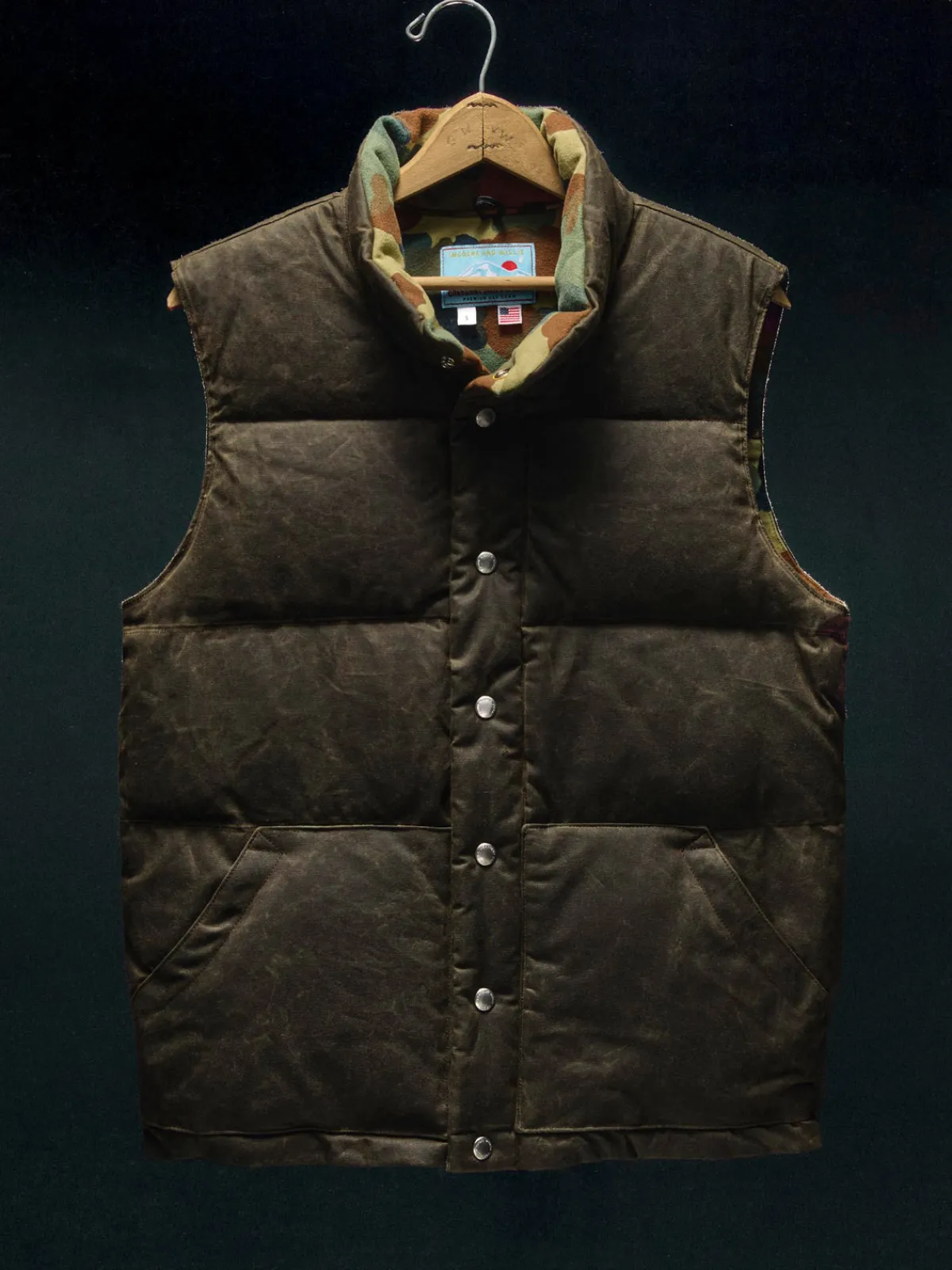 Women Imogene + Willie i+w x cdw waxed canvas vest