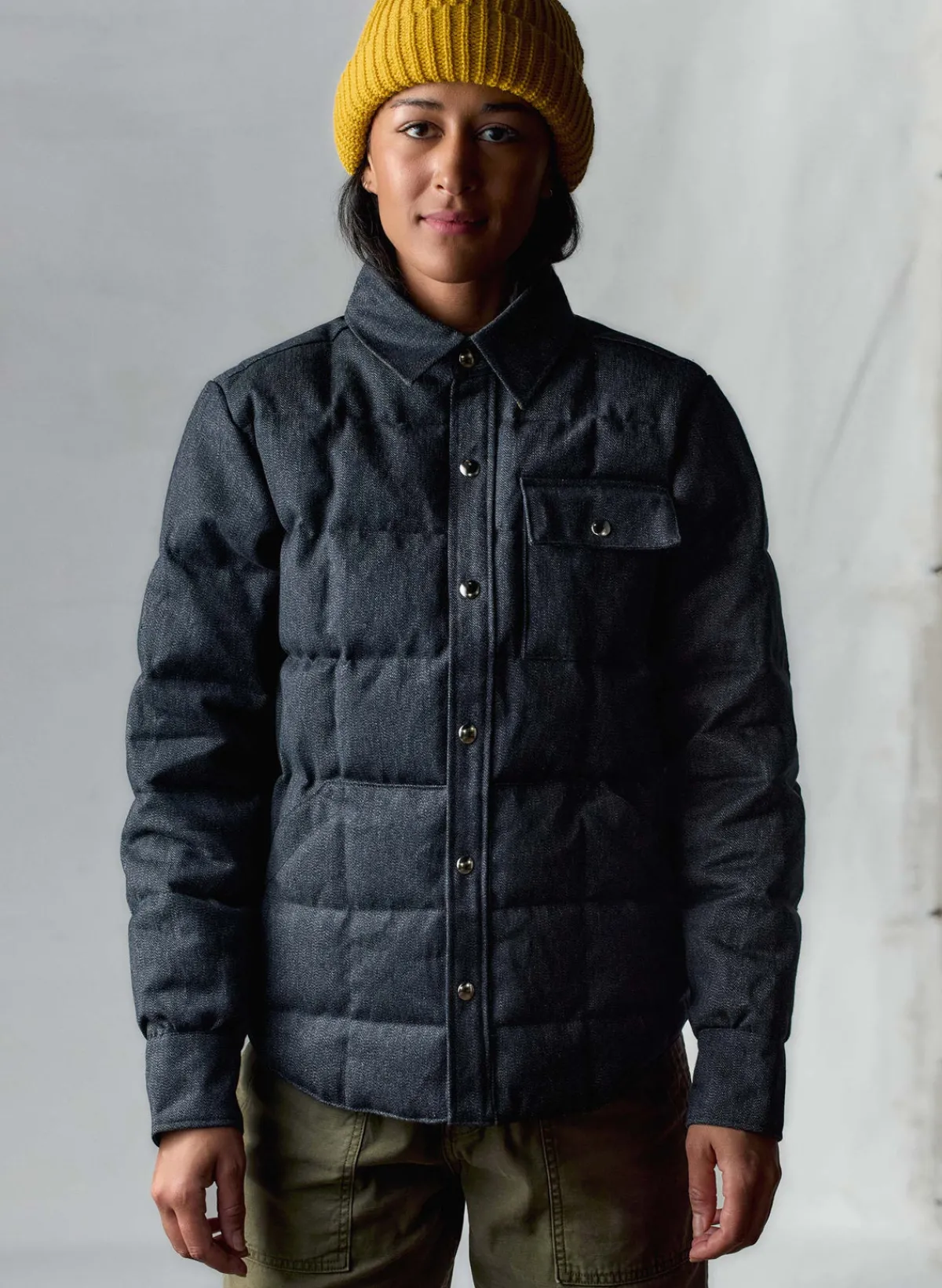 Women Imogene + Willie i+w x crescent down works quilted jaspe jacket