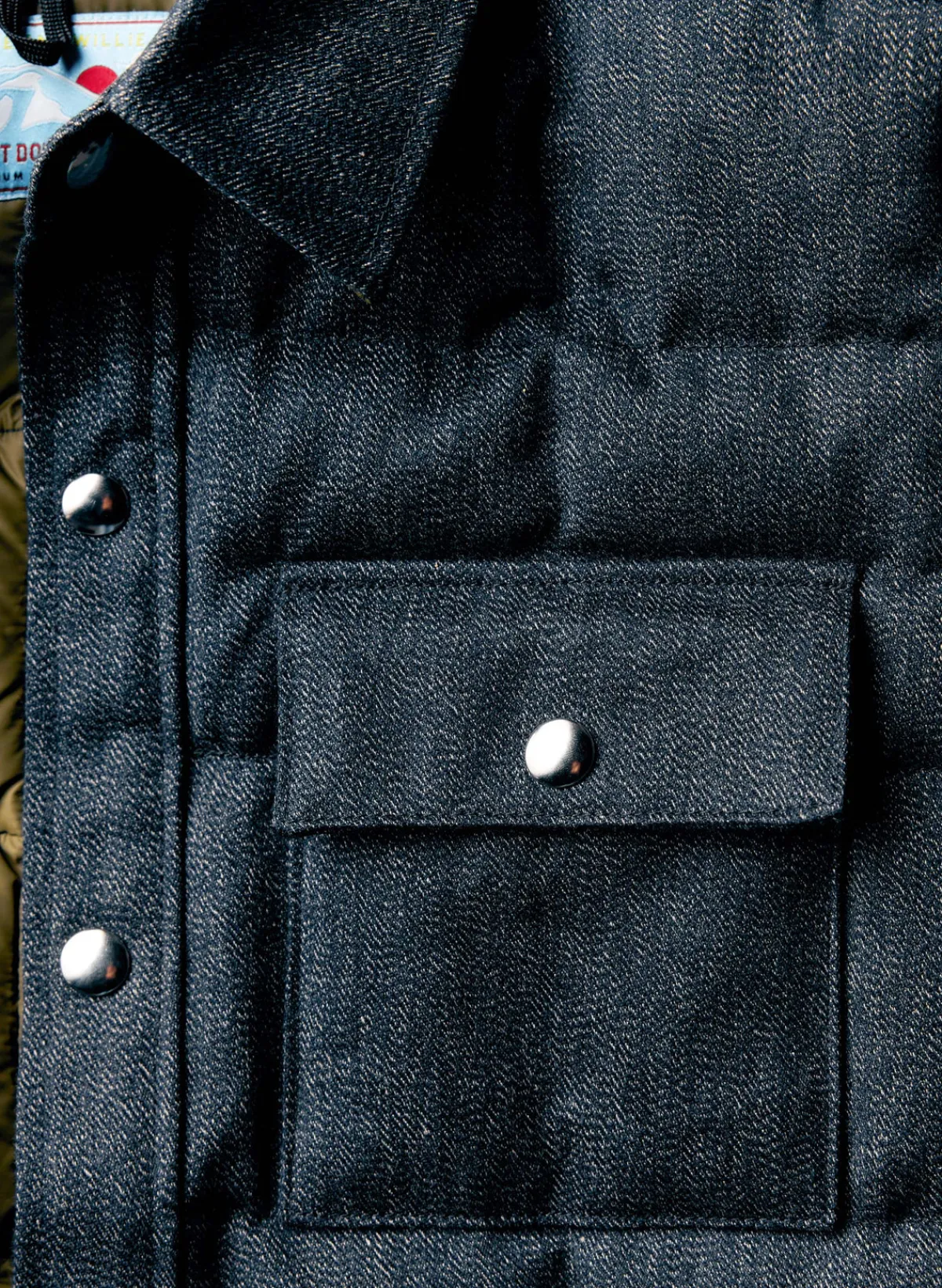 Women Imogene + Willie i+w x crescent down works quilted jaspe jacket