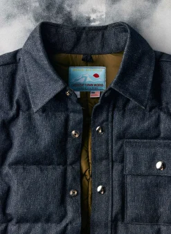 Women Imogene + Willie i+w x crescent down works quilted jaspe jacket