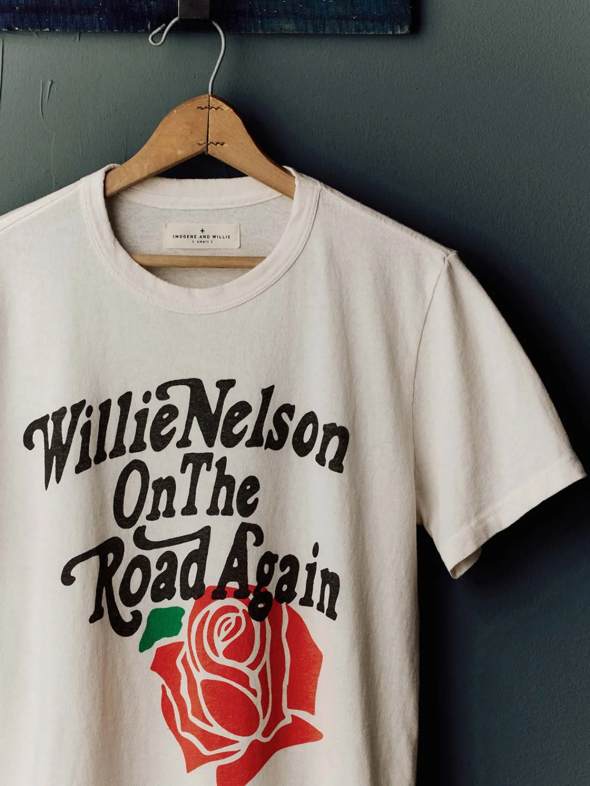 Women Imogene + Willie i+w x willie nelson "on the road again" tee