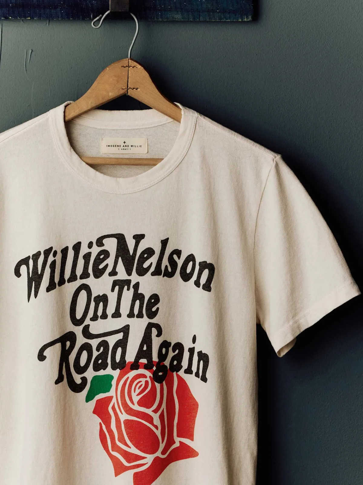 Women Imogene + Willie i+w x willie nelson "on the road again" tee