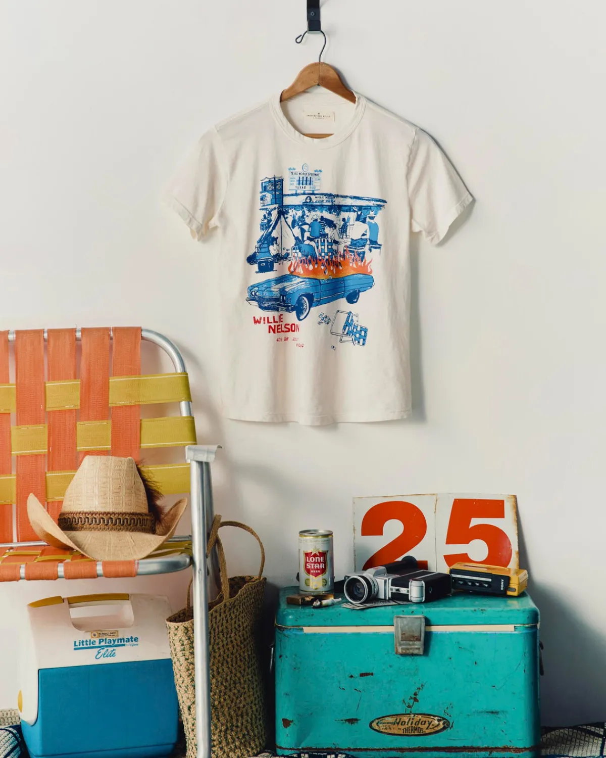 Women Imogene + Willie i+w x willie nelson "picnic" tee