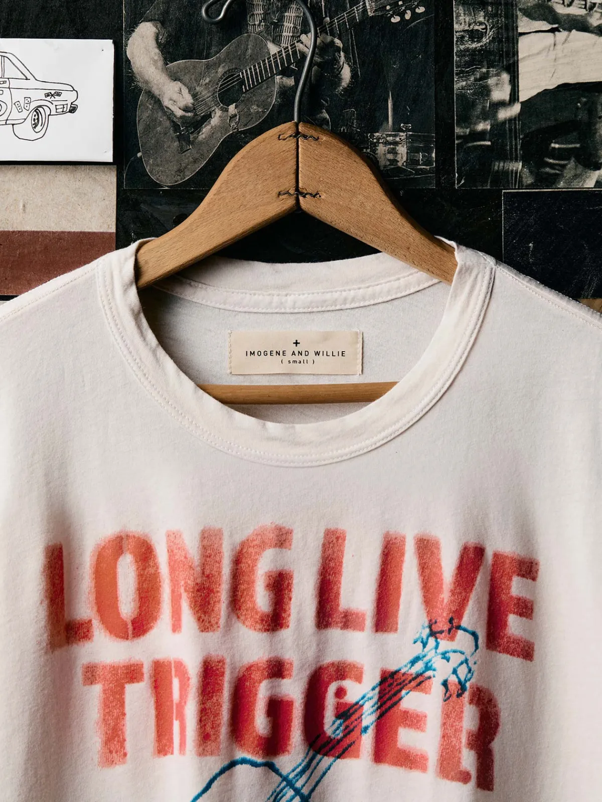 Women Imogene + Willie i+w x willie nelson "trigger" tee