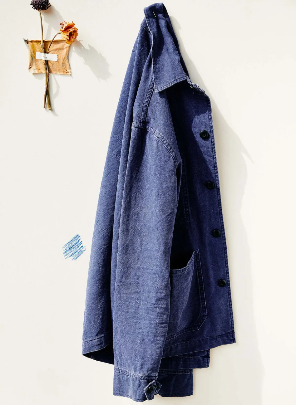 Women Imogene + Willie jack jacket french blue