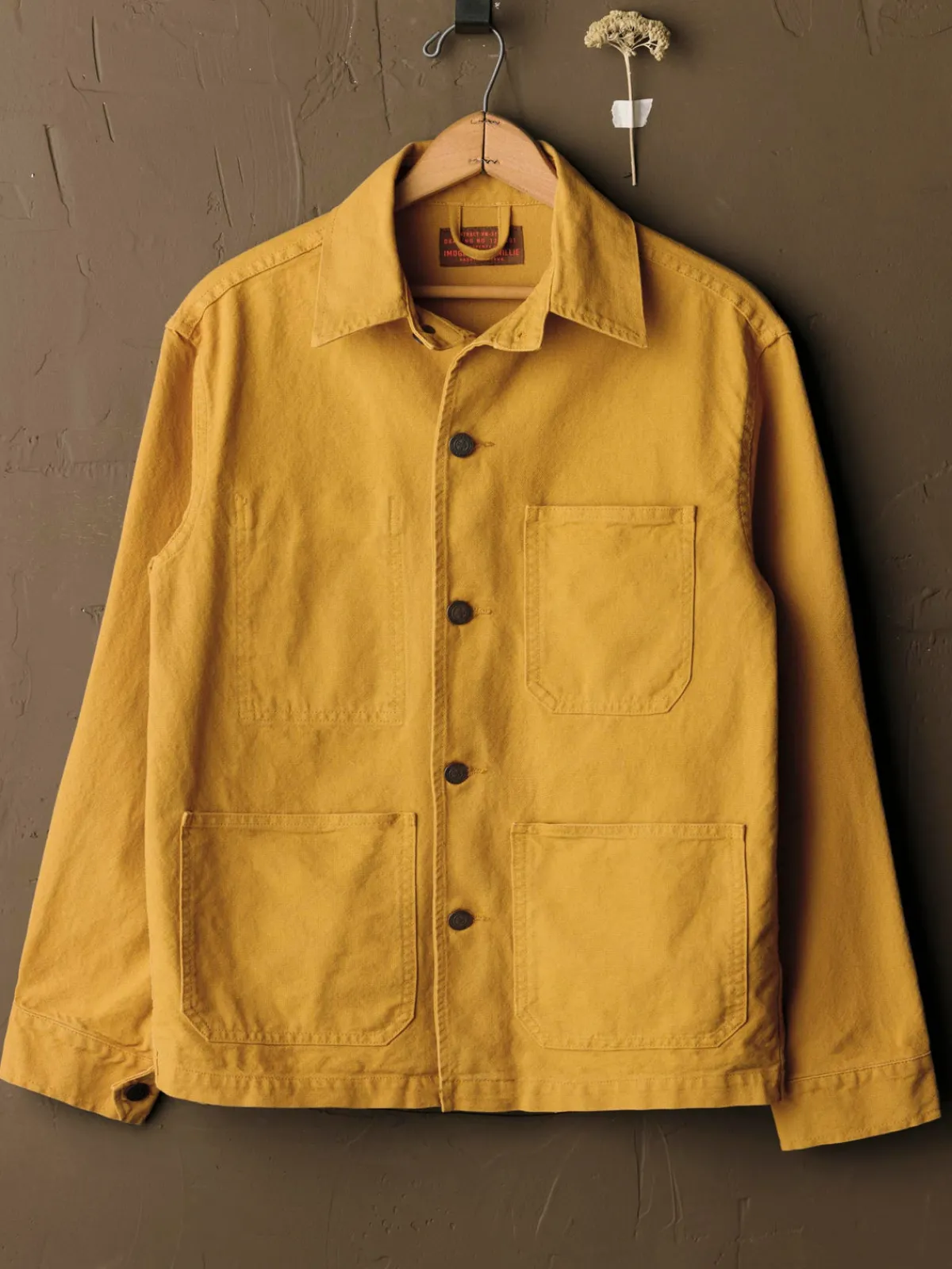 Imogene + Willie jack jacket in amber