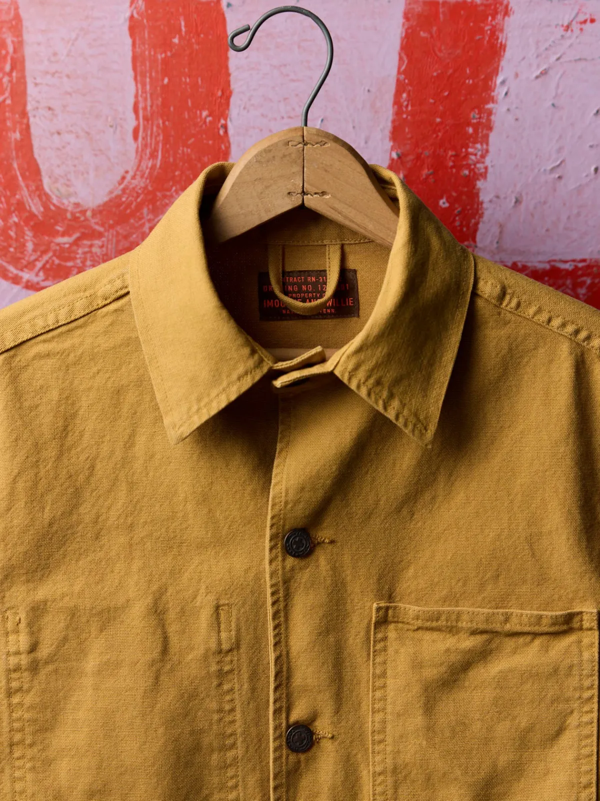 Imogene + Willie jack jacket in amber