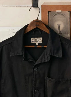 Imogene + Willie jack jacket in overdyed slate