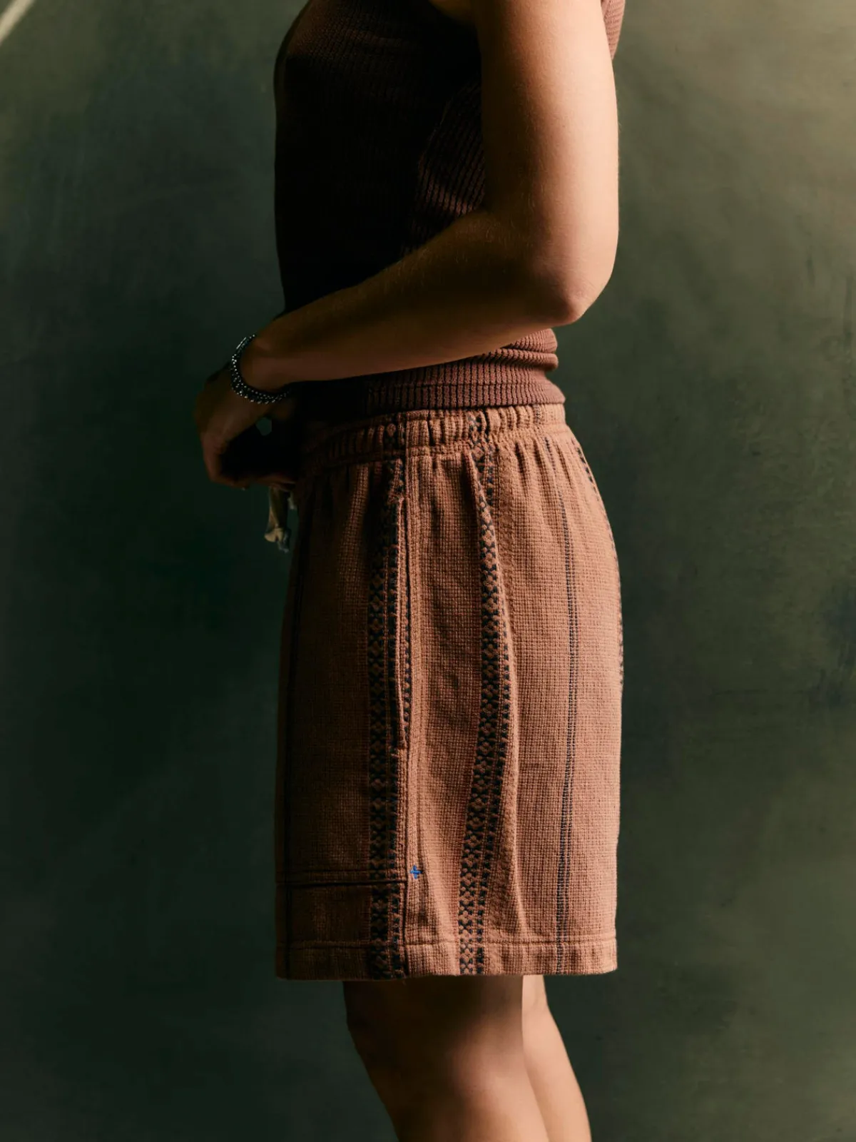 Women Imogene + Willie lagos lounge short in brown