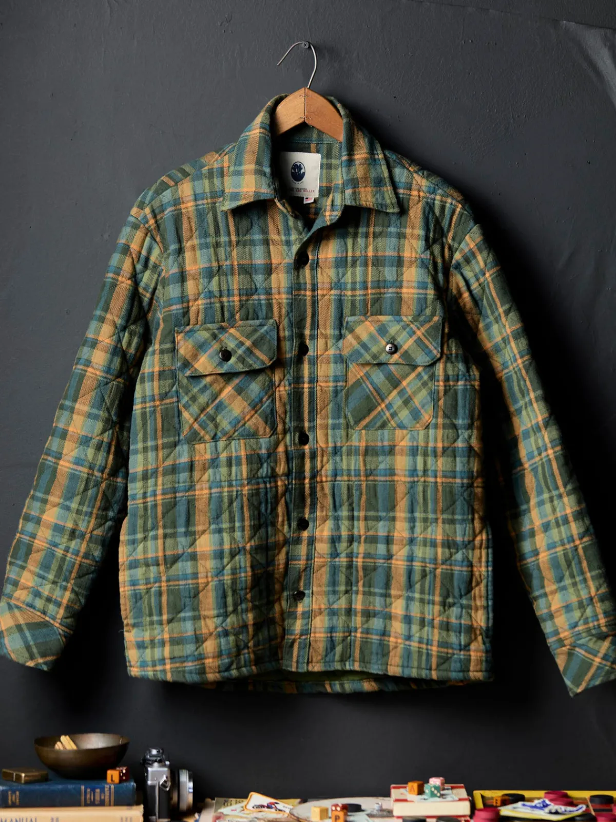 Women Imogene + Willie larkin quilted shirt jacket