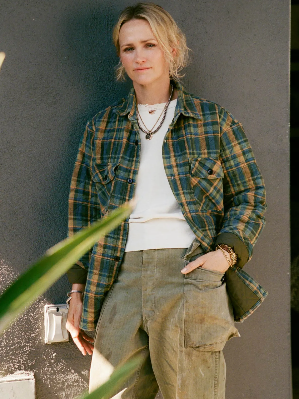 Women Imogene + Willie larkin quilted shirt jacket