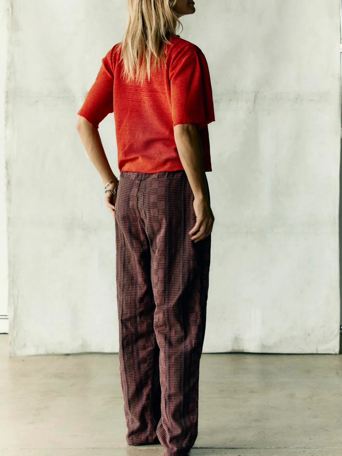 Women Imogene + Willie lounge pant in mojave jacquard