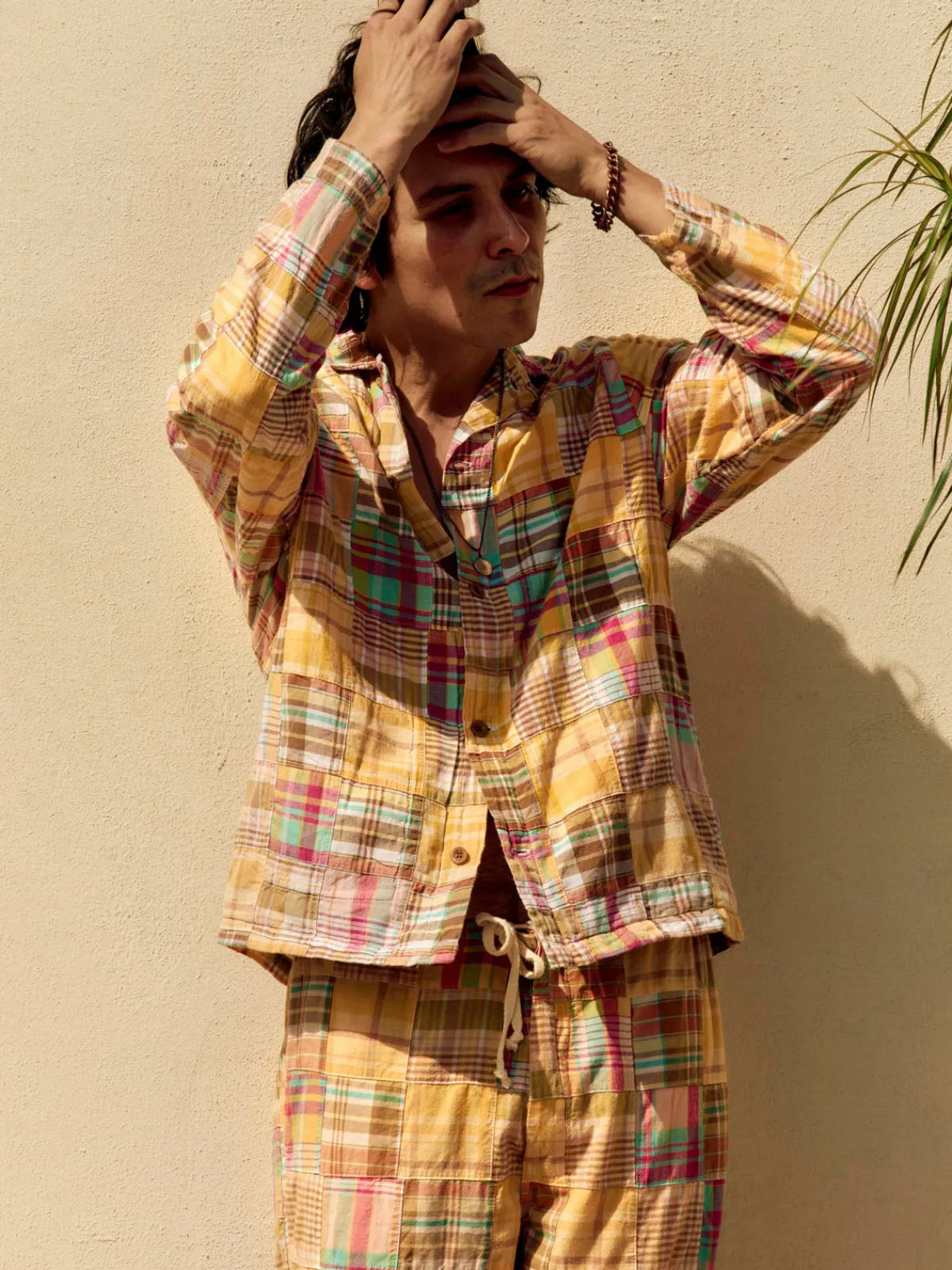 Imogene + Willie madras jacket in townsend