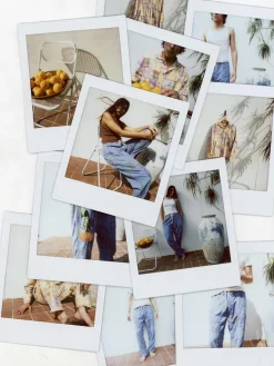 Imogene + Willie madras lounge pant in stafford