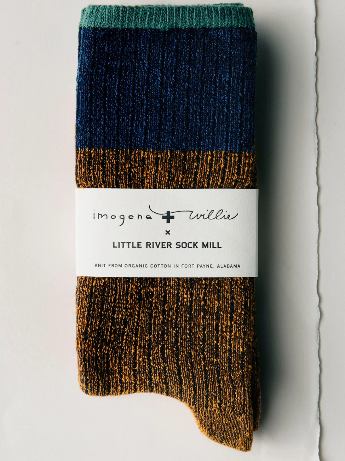 Women Imogene + Willie ribbed boot sock in bonfire