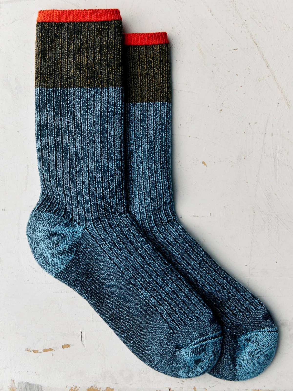 Women Imogene + Willie ribbed boot sock in lake