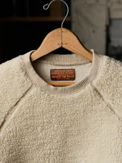 Women Imogene + Willie ribbed sherpa crew in dover