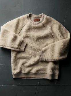 Imogene + Willie ribbed sherpa crew in dover