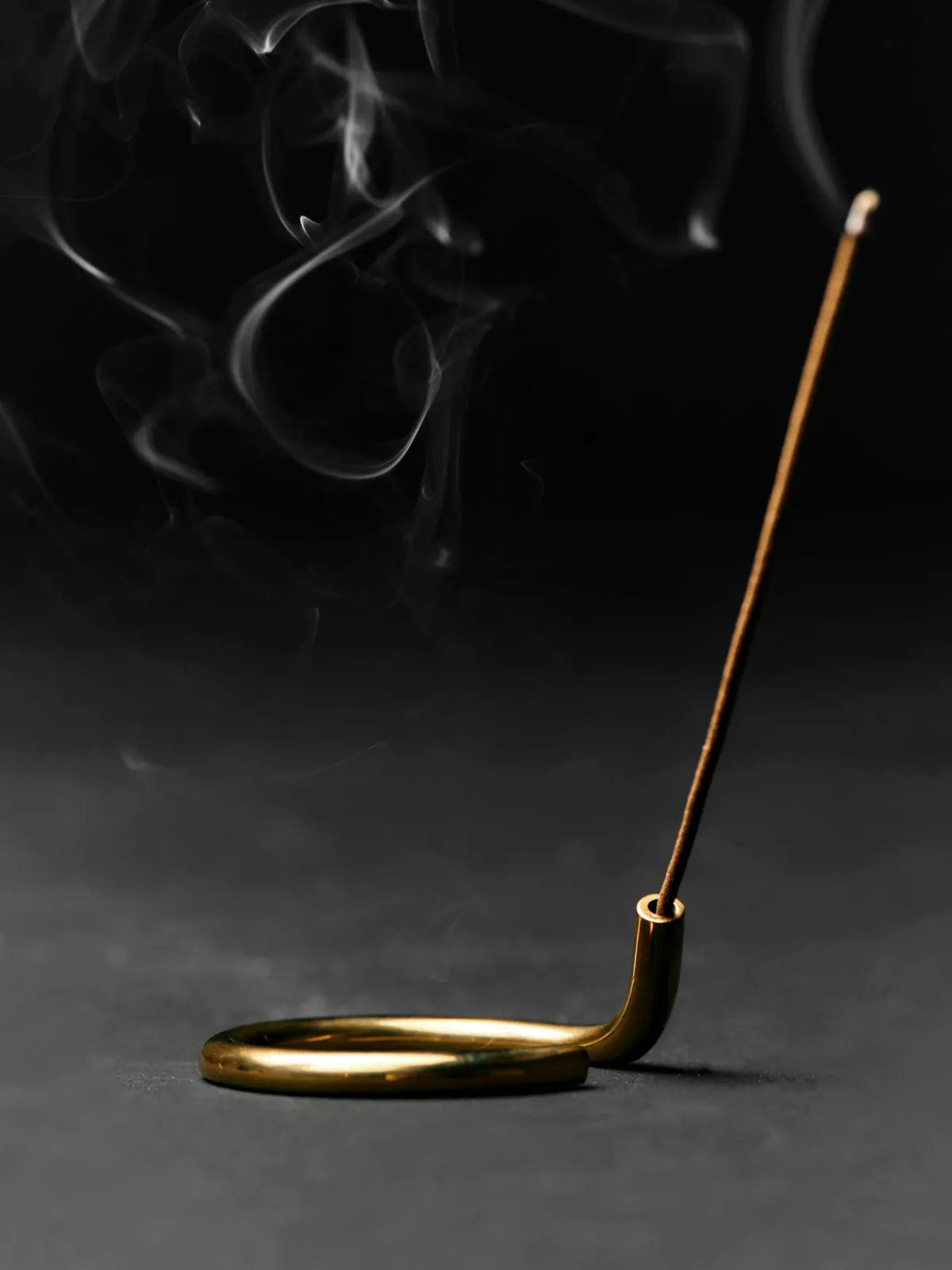 Women Imogene + Willie subtle bodies brass incense holder