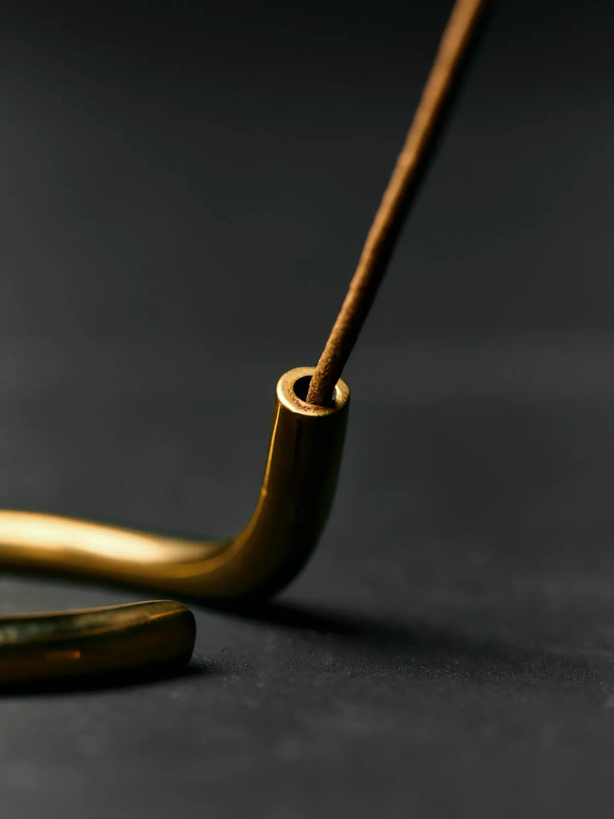 Women Imogene + Willie subtle bodies brass incense holder