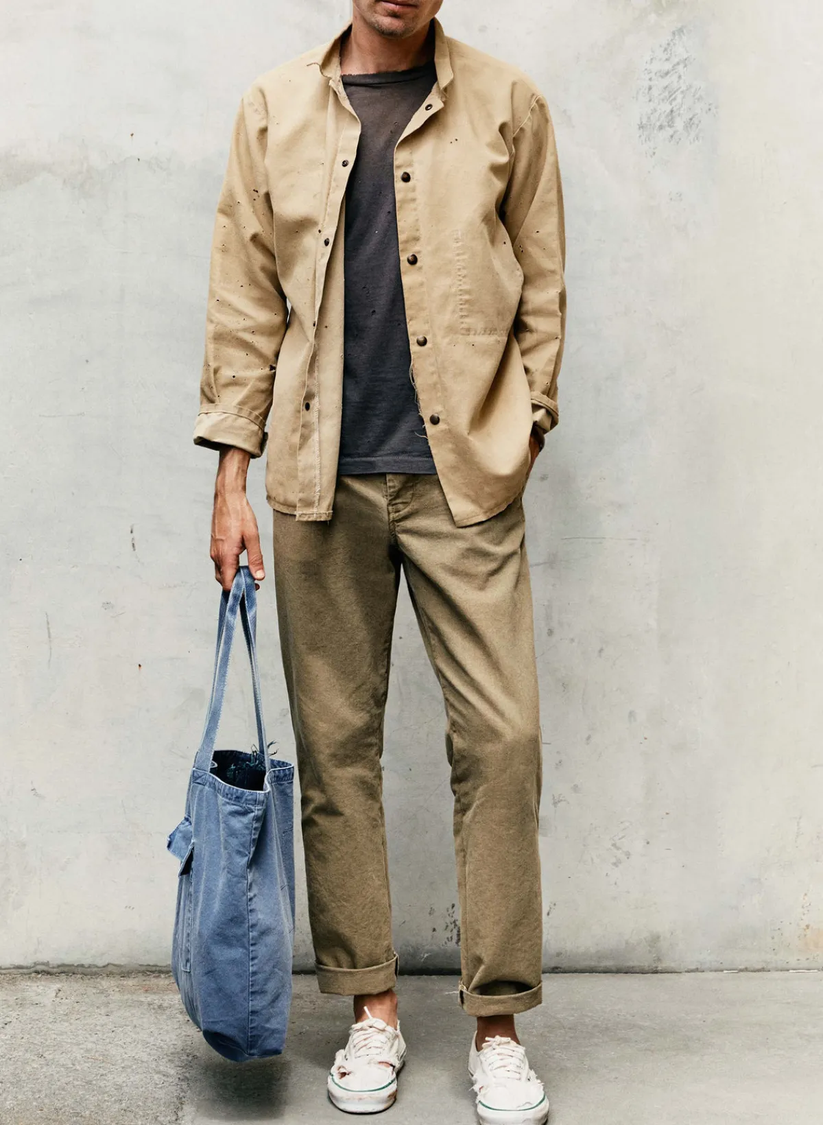 Imogene + Willie the all american chino in field tan