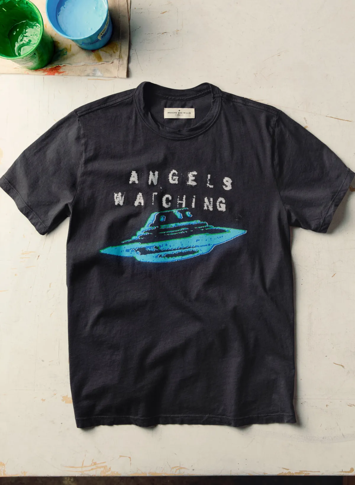 Women Imogene + Willie the "angels" tee