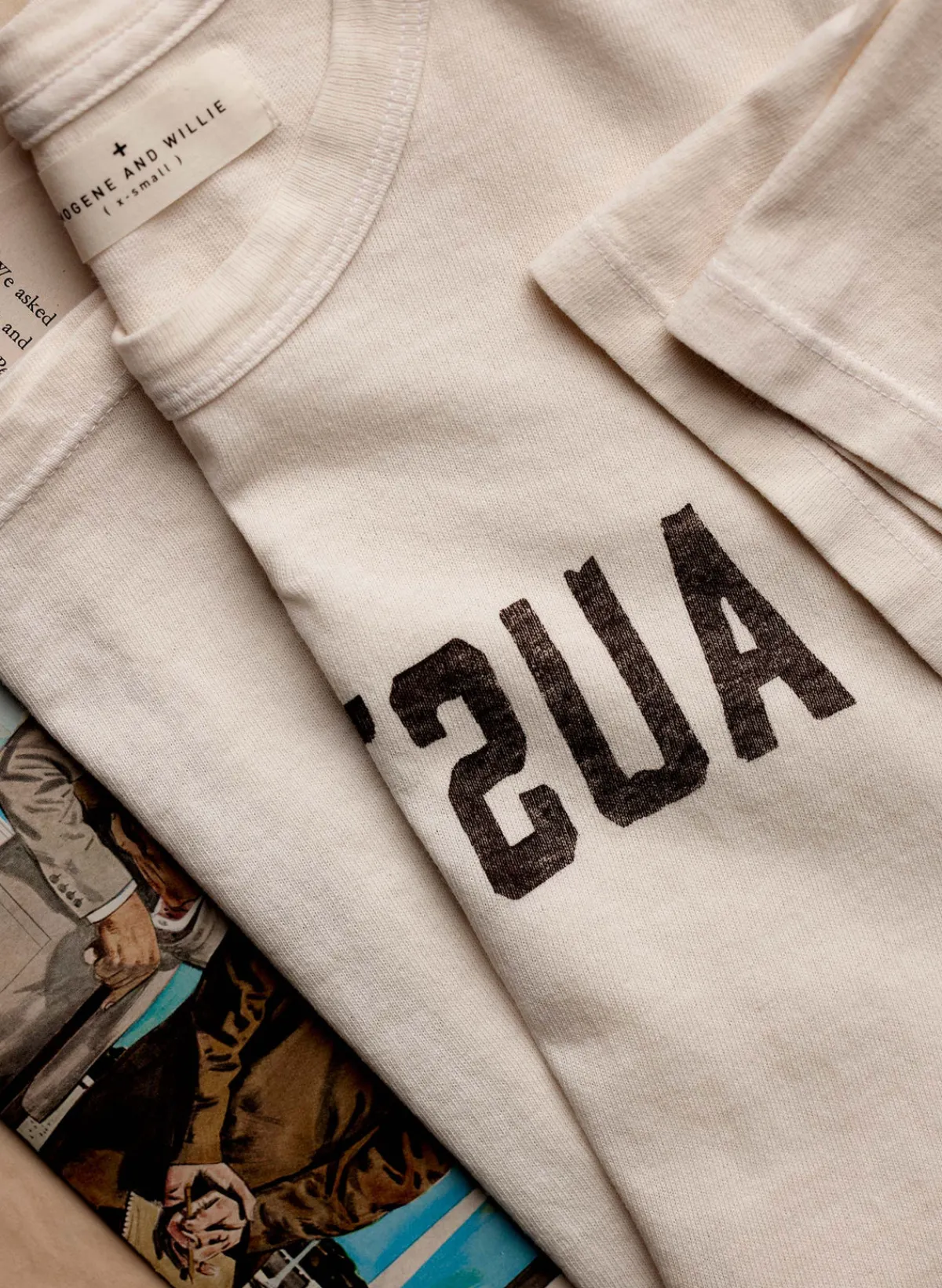Women Imogene + Willie the "austin" tee in vintage white
